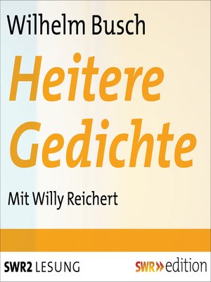 cover image of Heitere Gedichte